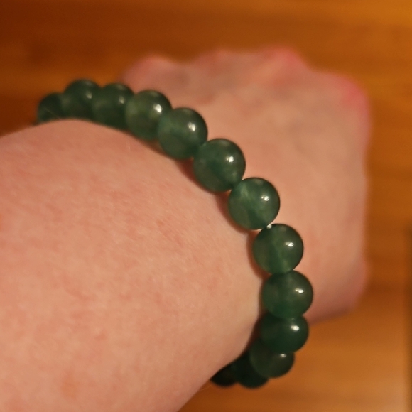 Green Aventurine Beaded Bracelet - Picture 2 of 2
